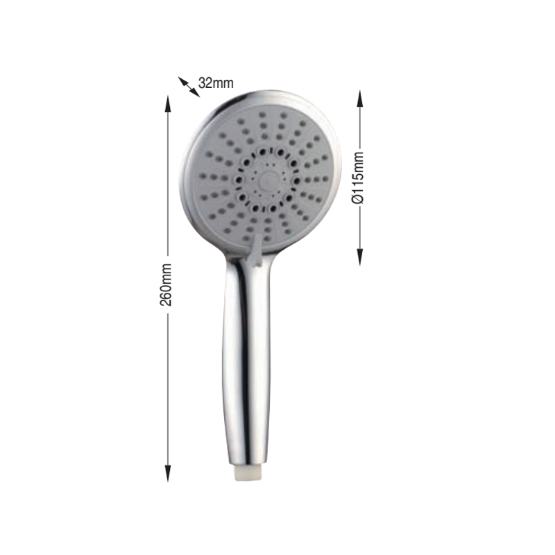 3 functions water-saving  bathroom shower head