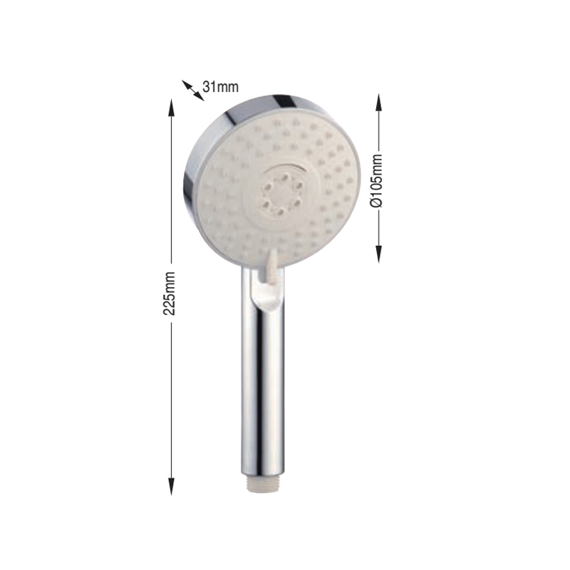 Handheld shower rainfall shower high pressure water saving shower head