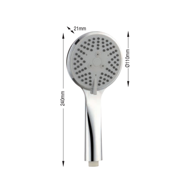 Custom plastic injection mould chrome plated products shower head