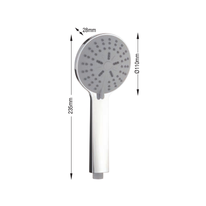 Hot Selling Shower Head Spray 5 functions Handheld Showerhead