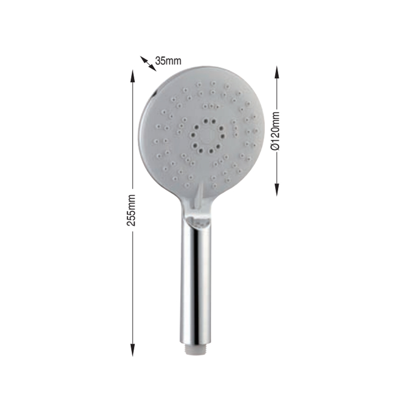 Hot sale manufacture ABS materials bathroom shower head